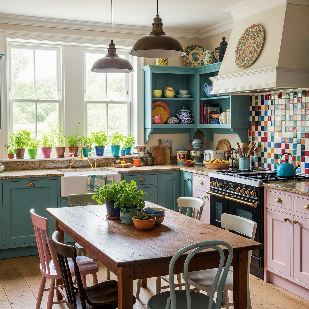 Kuchnia eklektyczna - jak urządzić wspaniałą aranżację?