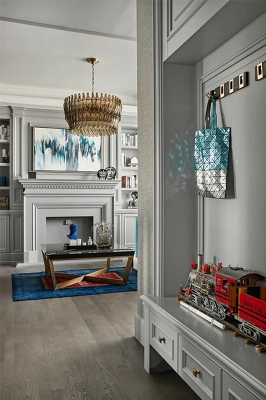 Eleganckie wnętrze salonu