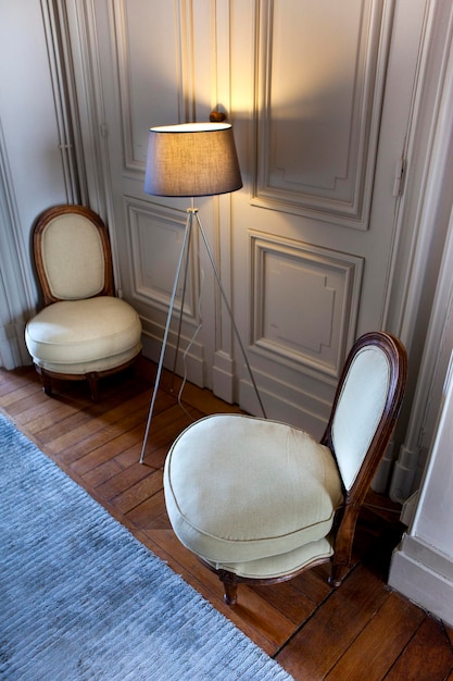 Klasyczny wystroj salonu